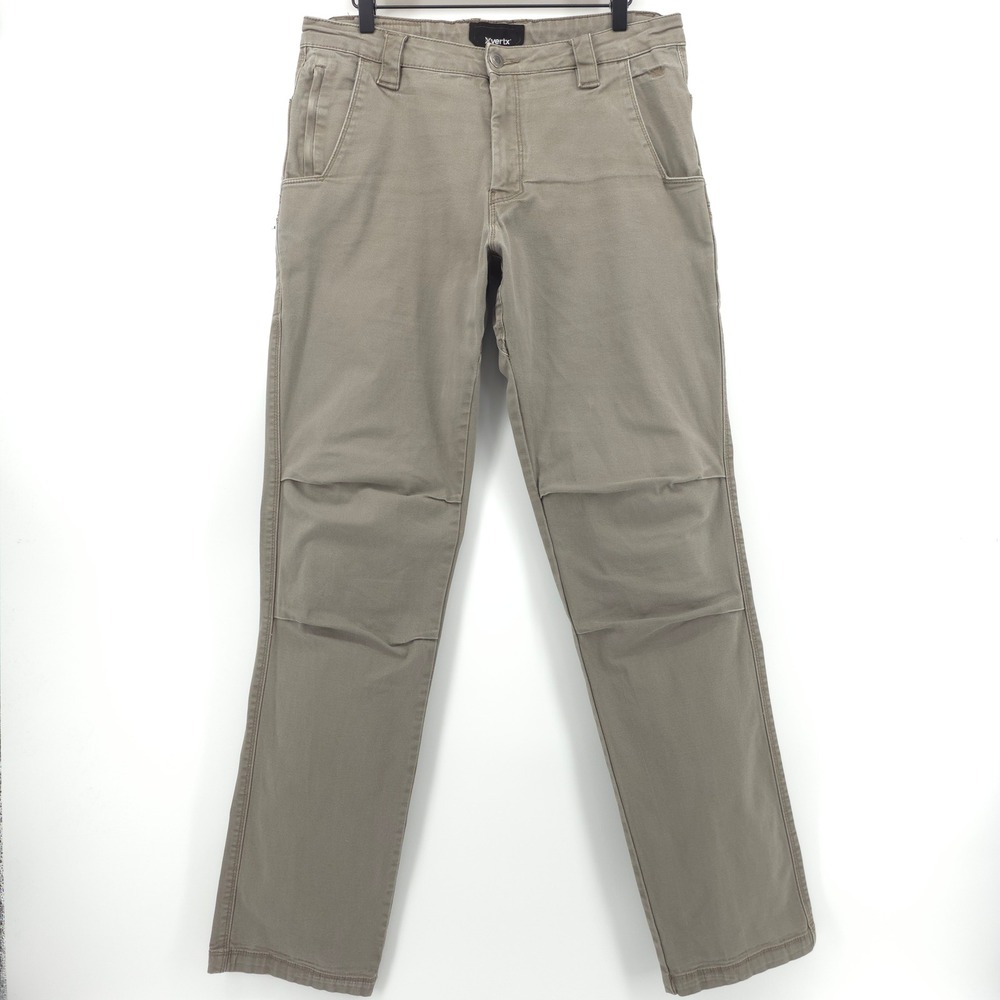 Vertx Mens Pants Delta Stretch 2.1 36x36 Khaki Tactical Straight Leg VTX1702